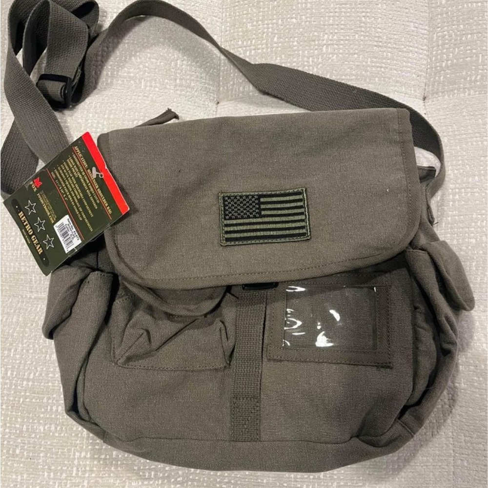 Retro Messenger Bag